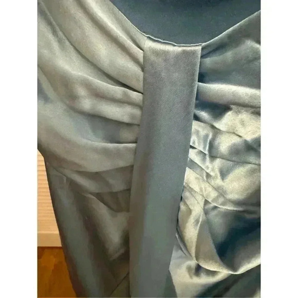 New NWT STAUD Voyager Satin Fishtail Maxi Sz 4 Retails $475 - Picture 7 of 10